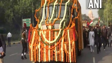 India News | Funeral Procession of CDS General Rawat Begins from His Residence