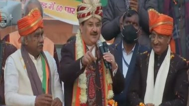 India News | Nadda Takes out 'Vijay Sankalp Yatra' in Haridwar
