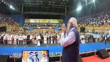 India News | PM Modi Receives Rousing Welcome at Goa Liberation Day Celebrations