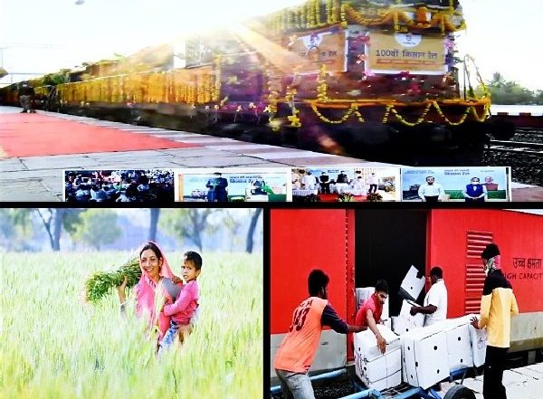 India News | Nearly 1,600 Kisan Rail Services Operated Since Launch of Service in August, Says Centre