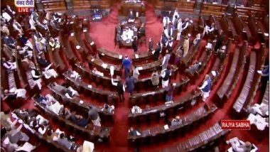 India News | Opposition Stages Walkout from Rajya Sabha Accusing Chair of Not Listening to Their Points