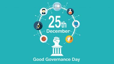 Good Governance Day 2021 Messages: Send Wishes, Quotes, HD Images & SMS To Remember Former PM Atal Bihari Vajpayee on His Birth Anniversary!