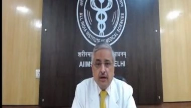 India News | Don't Panic, but Be Vigilant: AIIMS Director Dr Guleria Amid Omicron Scare