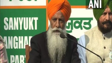 India News | Farmer Leader Gurnam Singh Charuni Launches Sanyukt Sangharsh Party Ahead of 2022 Punjab Assembly Polls