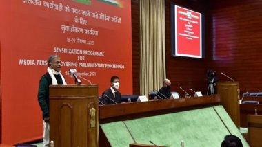 India News | Disruptions in Parliament 'aberrations' in Democracy, Says Deputy Chairman Rajya Sabha