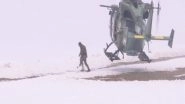 India News | Indian Army Conducts Helicopter-borne Training in Higher Reaches of Kashmir Valley