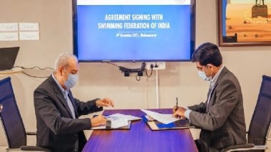 India News | Odisha Govt Signs Agreement with Swimming Federation of India