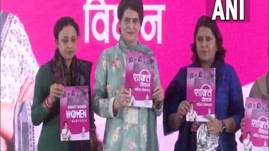 India News | UP Assembly Polls 2022: Priyanka Gandhi Vadra Releases 'women's Manifesto' in Lucknow