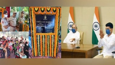 India News | Odisha CM Lays Foundation for 504 Govt Residences for Police Personnel in Bhubaneswar
