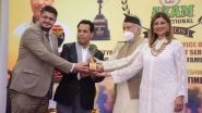 Business News | Governor of Maharashtra Bhagat Singh Koshyari Honours Devang Desai Anantaum Group with Shaheed E Azam Motivational Award
