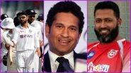 From Sachin Tendulkar&rsquo;s Cheeky Reaction to Wasim Jaffer&rsquo;s Trademark One, Here&rsquo;s How Twitter Reacted Post India&rsquo;s Win Over New Zealand in Mumbai Test