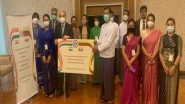 World News | Shringla Hands over 1 Million Doses of Made in India COVID-19 Vaccines to Myanmar Red Cross Society