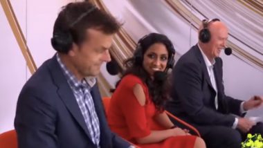 'How Big Is Yours?' Isa Guha's Ambiguous Query Leaves Adam Gilchrist and Fellow Commentator in Splits (Watch Viral Video)