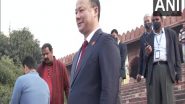 World News |  Kyrgyzstan's Foreign Minister Kazakbaev Visits Jama Masjid After Attending India-Central Asia Dialogue