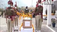 India News | Tributes Paid to J-K Policeman Killed in Srinagar Terrorist Attack