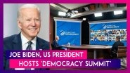 Joe Biden, US President Hosts 'Democracy Summit' Says &lsquo;World&rsquo;s Democracies Will Lead The March Of Human Progress&rsquo;