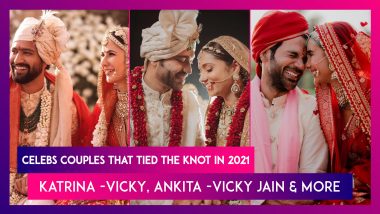 Celebs Couples That Tied The Knot In 2021: Katrina Kaif-Vicky Kaushal, Ankita Lokhande-Vicky Jain & More