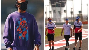 Lewis Hamilton & Mick Schumacher Gear Up for Abu Dhabi GP 2021 (See Pics)