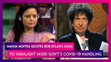 Mahua Moitra Quoted Bob Dylan's 'The Times They Are A-Changin' To Highlight Modi Govt's Covid-19 Handling