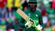 Sports News | Sarfaraz Ahmed, Shoaib Malik Left out as Pakistan Name Squad for WI Series
