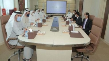 World News | Mansukh Mandaviya, UAE Counterpart Focus on Increasing Cooperation in Medical Tourism, Pharma Sector