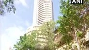 Business News | Equity Indices Open in Red, Sensex Down by 84 Points