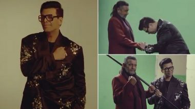 Hunarbaaz: Karan Johar And Mithun Chakraborty Gear Up To Judge The New Talent Show That Will Soon Premiere On Colors TV (Watch Video)