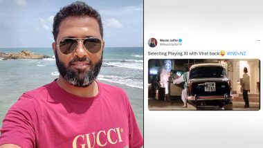 India vs New Zealand, 2nd Test: Wasim Jaffer Has a Hilarious Take on India’s Selection Conundrum! (See Post)