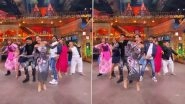 The Kapil Sharma Show: Nora Fatehi Makes the Team of TKSS Dance to Her Latest Song &lsquo;Dance Meri Rani&rsquo; and It Looks Absolutely Fun (Watch Video)