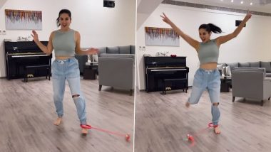 Sunny Leone’s Cute Video Playing With a Toy Will Brighten Up Your Day Instantly (Watch Video)