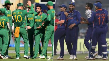 India vs South Africa 2021–22 Schedule for Free PDF Download Online: Get Fixtures, Live Streaming, Broadcast in India, Time Table With Match Timings in IST and Venue Details of India’s Tour of South Africa