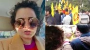 Kangana Ranaut Claims Her Car Was Stopped by Farmers in Punjab, Says &lsquo;Shame on These People&rsquo;
