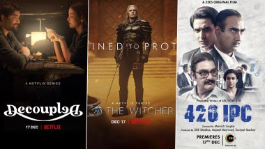 OTT Releases of The Week: R Madhavan's Decoupled & Henry Cavill's The Witcher Season 2 on Netflix, Ranvir Shorey's 420 IPC on ZEE5 and More