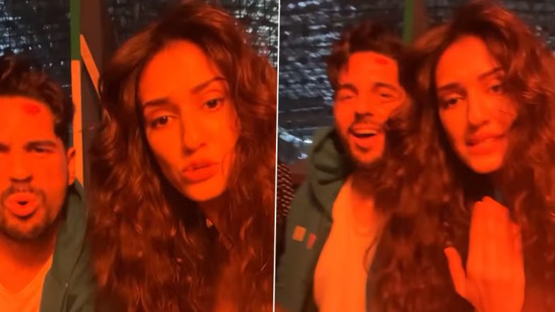 Yodha: Sidharth Malhotra and Disha Patani Made a ‘Sexy’ Reel With Thier Fury Friend and We Are Totally Digging Their Vibe (Watch Video)