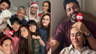 Anusha Dandekar, Rhea Chakraborty, Farahan Akhtar Party Together on Christams, Share Lovely Pictures From the Celebration (View Pics)