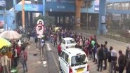 India News | As Fresh Curbs Set In, Long Queues Seen Outside Metro Stations in Delhi