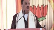 India News | Congress Gave 'instability, Inequality' to Manipur, BJP Gave 'infrastructure, Integration': JP Nadda