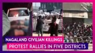 Nagaland Civilian Killings: Protest Rallies In Five Districts As People Demand Repeal Of Afspa