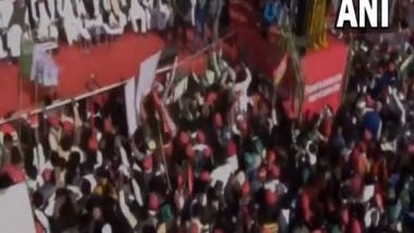 India News | At SP-RLD  Joint Rally in Meerut, Akhilesh Yadav Says 'BJP's Sun is Certain to Set'