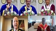 Business News | SRM University-AP Celebrates Its 1st Convocation