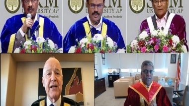 Business News | SRM University-AP Celebrates Its 1st Convocation