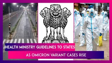 Union Health Ministry Guidelines To State Governments As Omicron Variant Cases Rise