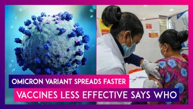 Omicron Variant Spreads Faster, Vaccines Less Effective Says WHO; UK Raises Covid-19 Alert Level After Rise in Cases