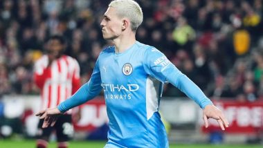 Manchester City Ends 2021 on High Note, Seals 1-0 Win Over Brentford in EPL 2021-22 Match (Watch Match Highlights)
