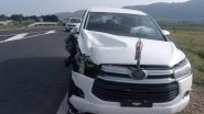 India News | Car from Andhra Minister's Convoy Hits Bike, One Killed
