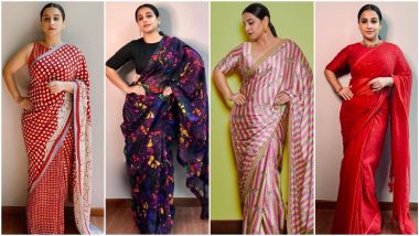 Vidya Balan Birthday: A Connoisseur of Indian Fashion, She Picks Pretty Outfits For Every Occasion (View Pics)