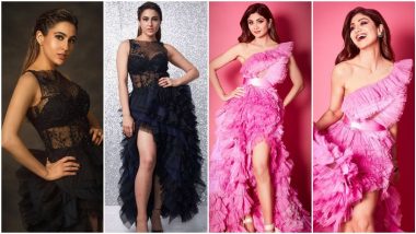 Fashion Faceoff: Sara Ali Khan or Shilpa Shetty, Whose Ruffled Gown Gets Your Vote?