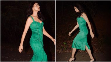 Jersey Promotions: Mrunal Thakur is All About Being Chic and Glamorous in Her Green Corset Dress
