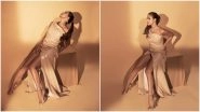 Malaika Arora Looks Like a Glam Goddess in Her Nude Coloured Gown and We're Grasping for Breath (View Pics)
