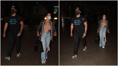 Arjun Kapoor And Malaika Arora Are Back From Their Romantic Maldives Vacay! Lovebirds Spotted At Mumbai Airport (View Pics)